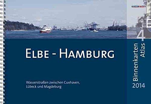 BinnenKarten Atlas 4 | Elbe - Hamburg: Wasserstraßen zwischen Cuxhaven, Lübeck und Magdeburg