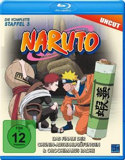 Naruto - Staffel 3: Das Finale der Chunin-Auswahlprüfungen & Orochimarus Rache (Episoden 53-80, uncut) [Blu-ray]