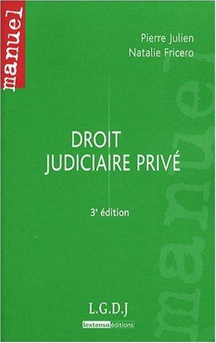 Droit judiciaire privé