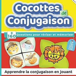 Cocottes de conjugaison : +160 questions pour réviser et mémoriser | CP, CE1, CE2, CM1 | Apprendre la conjugaison en jouant