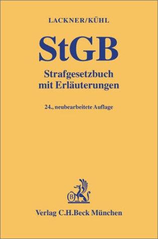 Strafgesetzbuch (StGB), Kommentar