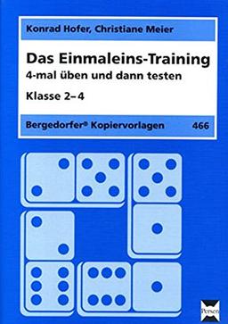 Das Einmaleins-Training: 4-mal üben und dann testen (2. bis 4. Klasse)