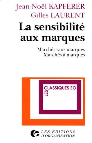 La sensibilité aux marques : marchés sans marques, marchés à marques