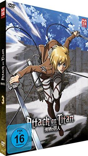 Attack on Titan - DVD Vol. 3 [Limited Edition] (inklusive Aufnäher)