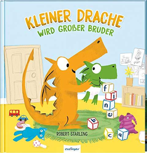 Kleiner Drache wird großer Bruder: | Bilderbuch über Geschwister bekommen ab 3 Jahren (Kleiner Drache Finn)