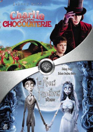 Coffret Tim Burton 2 DVD : Charlie et la chocolaterie / Les Noces funèbres [FR Import]