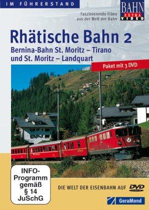 Rhätische Bahn 2 - Bernina-Bahn St. Moritz - Tirano und St. Moritz - Landquart [3 DVDs]