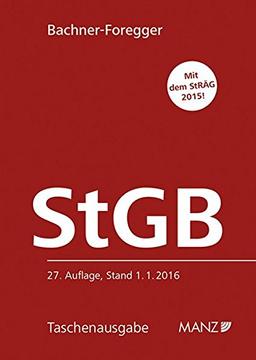 Strafgesetzbuch StGB (Manz Taschenausgaben (MTA))