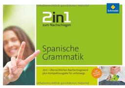 2in1 zum Nachschlagen: Spanische Grammatik