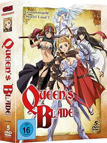 Queen's Blade - Komplett-Box (Staffel 1+2) (OmU) [5 DVDs]