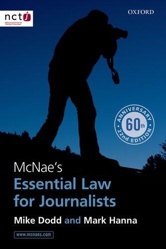 McNae's Essential Law for Journalists