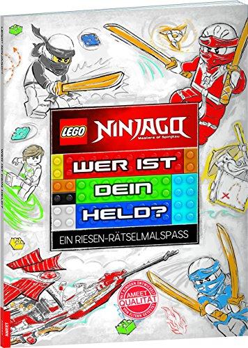 LEGO® NINJAGOTM Wer ist dein Held?: Ein Riesen-Rätselmalspaß