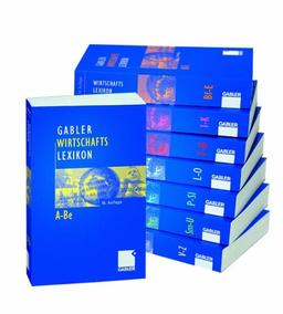 Gabler Wirtschaftslexikon - Taschenbuchausgabe: Die ganze Welt der Wirtschaft: Betriebswirtschaft, Volkswirtschaft, Recht und Steuern: 8 Bde.