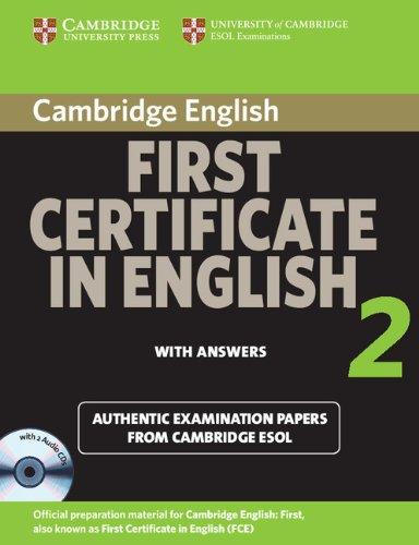 Cambridge First Certificate in English 2 for updated exam Self-study Pack: Official Examination Papers from University of Cambridge ESOL Examinations: No. 2 (Cambridge Books for Cambridge Exams)