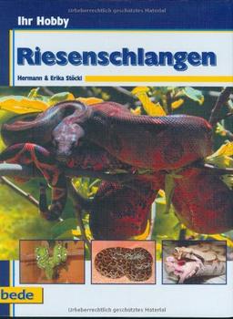 Riesenschlangen, Ihr Hobby