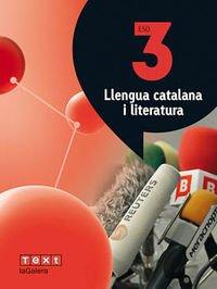 Atòmium, llengua catalana i literatura, 3 ESO