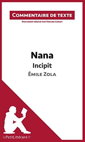 Nana de Zola : Incipit : Commentaire et Analyse de texte