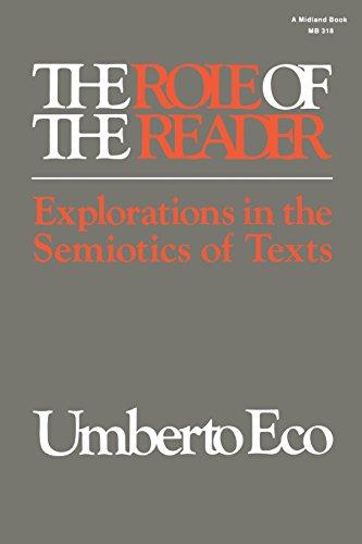 The Role of the Reader: Explorations in the Semiotics of Texts (Advances in Semiotics (Paperback))