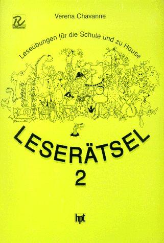 Leserätsel, neue Rechtschreibung, Bd.2