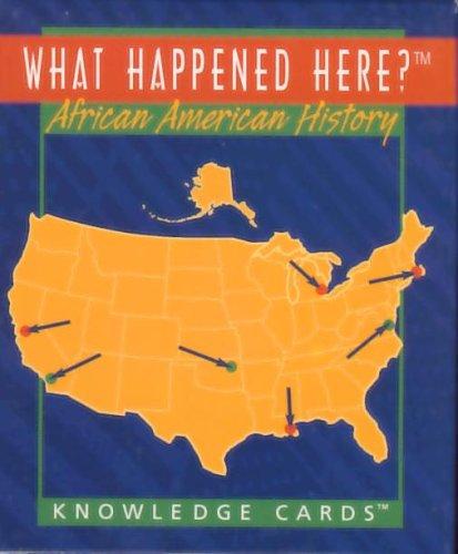 What Happened Here? African American History Knowledge Cards Deck