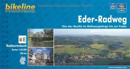 Bikeline Radtourenbuch Eder-Radweg. Von der Quelle im Rothaargebirge bis zur Fulda; 1 : 50 000; wetterfest/reißfest; GPS-Tracks Download