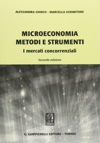 Microeconomia metodi e strumenti. I mercati concorrenziali