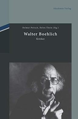 Walter Boehlich: Kritiker