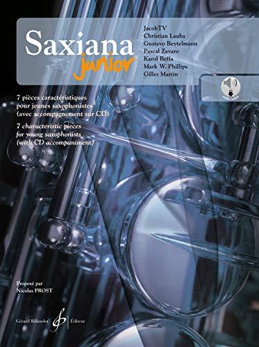 SAXIANA JUNIOR (SAXOPHONE MI B ET PIANO)