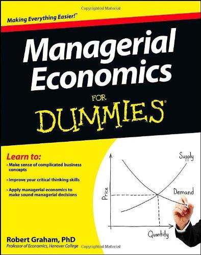 Managerial Economics For Dummies