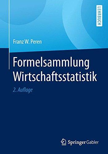 Formelsammlung Wirtschaftsstatistik