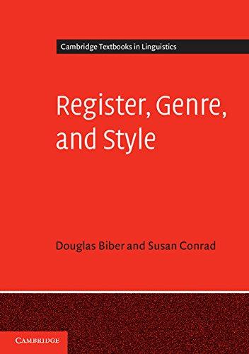 Register, Genre, and Style (Cambridge Textbooks in Linguistics)