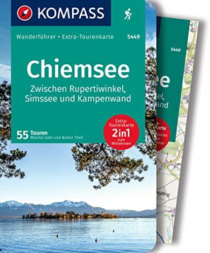 KOMPASS Wanderführer Chiemsee, Zwischen Rupertiwinkel, Simssee und Kampenwand, 55 Touren: mit Extra-Tourenkarte, GPX-Daten zum Download