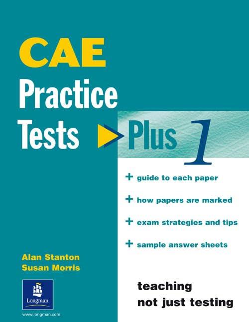 CAE Practice Tests Plus 1, without Key