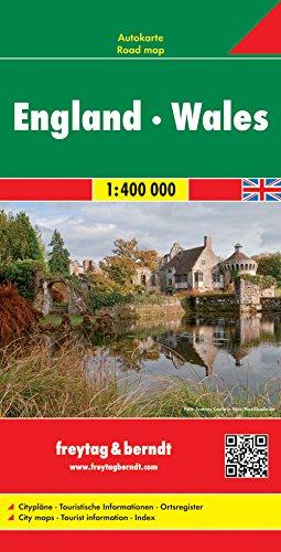 Freytag Berndt Stadtpläne, England - Wales - Maßstab 1:400.000 (Road Maps)