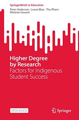 Higher Degree by Research: Factors for Indigenous Student Success (SpringerBriefs in Education)