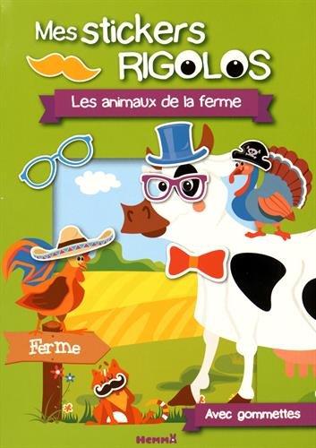 Les animaux de la ferme : avec gommettes