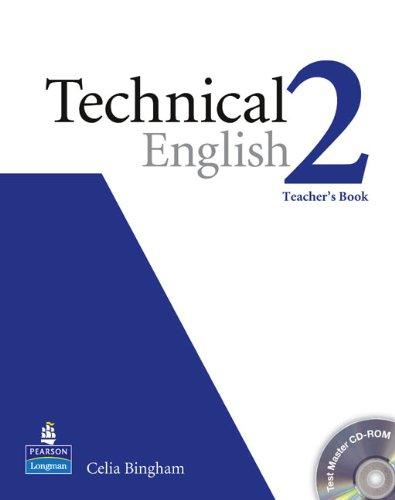 Technical English Pre Inter Teach Bk/Cd: Teachers Book Level 2