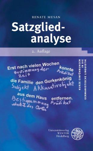 Satzgliedanalyse