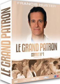 Coffret le grand patron n. 1, épisode 1 a 5 : l'esprit de famille ; pari sur la vie ; vivre vite ; la loi du sang ; le [FR Import]