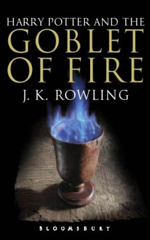 Harry Potter 4 and the Goblet of Fire. Adult Edition (Harry Potter Adult Cover)