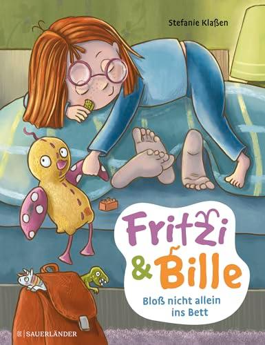 Fritzi und Bille - Bloß nicht allein ins Bett: Interaktives Bilderbuch ab 4 Jahren │ Gute-Nacht-Geschichte für Einschlafrituale und die Abendroutine