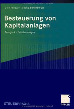 Besteuerung von Kapitalanlagen: Anlagen im Privatvermögen