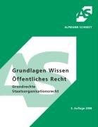 Grundlagen Wissen Öffentliches Recht, Grundrechte, Staatsorganisationsrecht