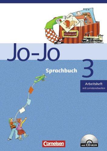 Jo-Jo Sprachbuch - Bisherige allgemeine Ausgabe: 3. Schuljahr - Arbeitsheft: Mit CD-ROM und Lernstandsseiten