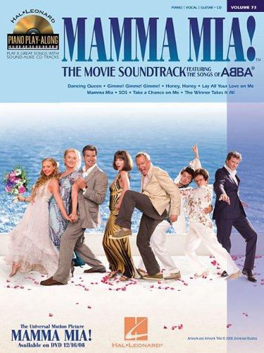 Piano Play-Along Volume 73 Mamma Mia! The Movie Soundtrack Pf Book/Cd (Hal Leonard Piano Play-Along)