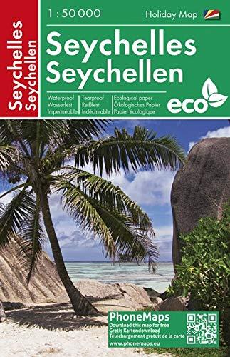 Seychellen, Freizeitkarte 1 : 50 000