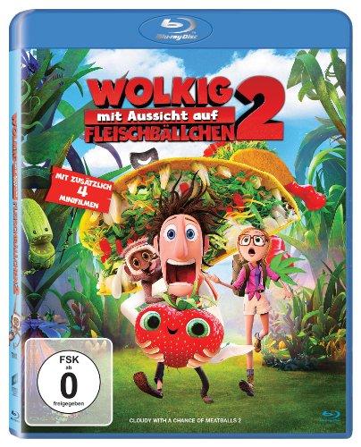 Wolkig mit Aussicht auf Fleischbällchen 2 [Blu-ray]