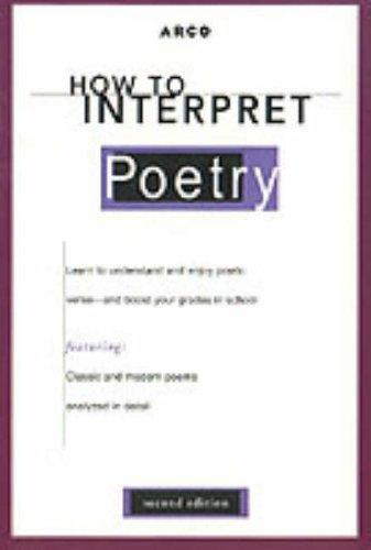 Arco How to Interpret Poetry