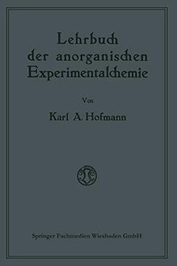 Lehrbuch der anorganischen Experimentalchemie