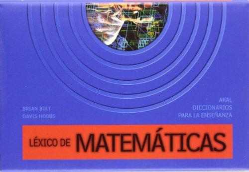 Léxico de matemáticas (Diccionarios para la enseñanza)